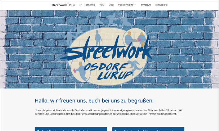 Streetwork-Oslu Website
